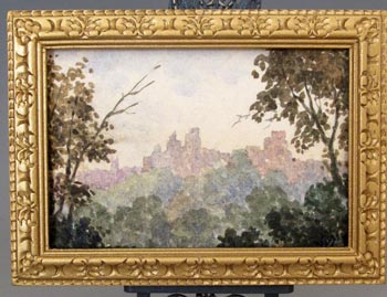 Ludlow Castle painting